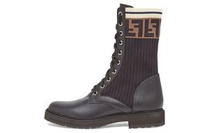 Женские ботинки Fendi Rockoko, черный