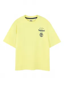 Футболка с логотипом Timberland Kids, желтый