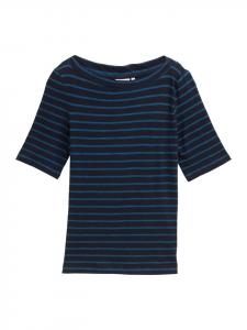 Tom Tailor Футболка темно-синего/светло-синего цвета