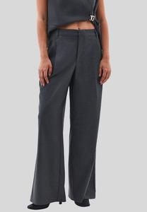 Брюки OXXO WIDE LEG HIGH WAIST , Anthra Melange/Dark Grey