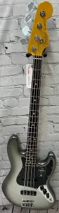 Бас-гитара Fender American Professional II 4-струнный Jazz, Mercury с чехлом, 9.0 фунтов