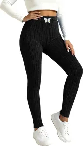 Рибленые леггинсы для йоги