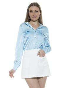 Классическая рубашка на пуговицах ALEXIA ADMOR, цвет halogen blue