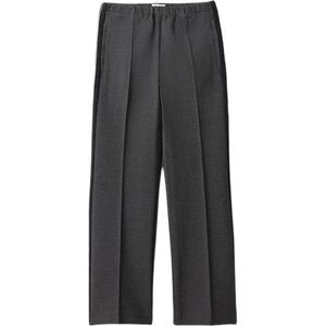 Брюки с боковой полосой MIU MIU, темно-серый