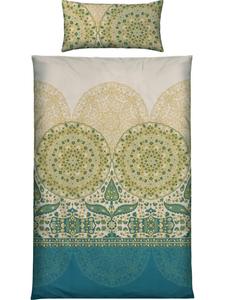 Redbest  Атласное постельное белье зеленого цвета