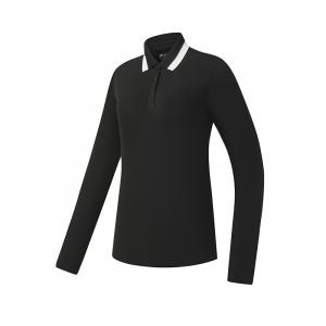 Гольф серия поло для женщин FILA, черный