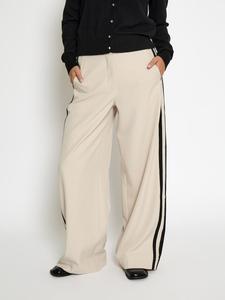 Брюки песочно-серого цвета minus