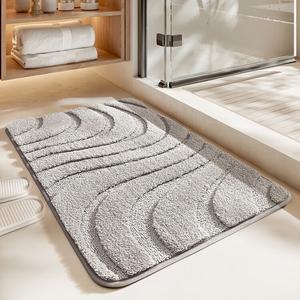 Dajiang Ковер 60x90 см для ванной, впитывающий, утолщенный, с облачным комфортом