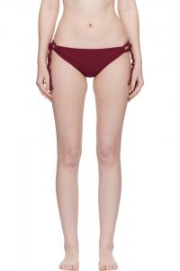 Jil Sander Красные запутанные плавки от бикини