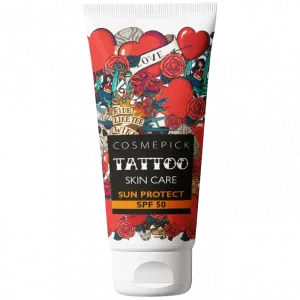 Cosmepick Tattoo защитный крем для татуировки SPF50, 50 мл