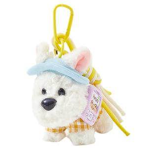 Плюшевый кулон West Highland высотой 12 см AIQINGCAOZHILIAN(WANJU)