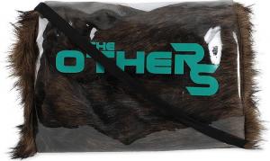 Сумка Raf Simons Printed Muff Bag Transparent/Aqua, разноцветный