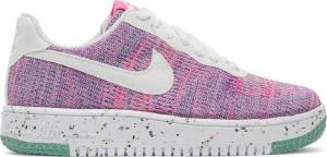 Кроссовки Nike Wmns Air Force 1 Crater Flyknit 'Fuchsia Glow', розовый
