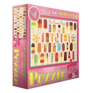 Пазл Play & Bake Ice Cream Pop, 100 шт., от Eurographics Inc., мультиколор