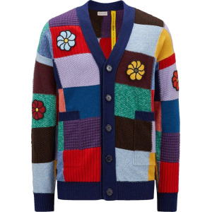 Кардиган Moncler Genius x JW Anderson Womens Wool Cardigan Medium Blue, синий