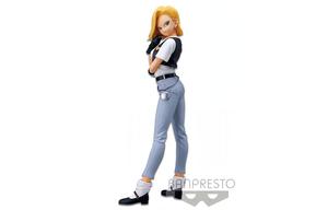 Заводские очки Android 18, Dragon Ball Z искрящееся очарование B разноцветные 25см BANPRESTO