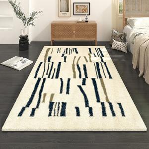 AOVOC Ковер 160х230 см для спальни/гостиной, французский винтажный стиль, толстый ворс, Oriental Bedside Rug Thick Style 04