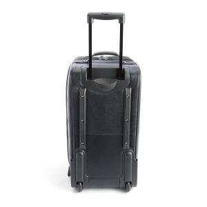 Сумка-дафл rolling weekender из шагреневой кожи ROYCE New York, черный