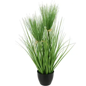 И.ГЕ.А. Искусственное растение «Кипрская трава в горшке» I.Ge.A., зеленый