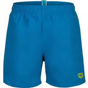 Плавки-Шорты для мальчиков, пляжные боксеры, сплошной цвет Arena, синий