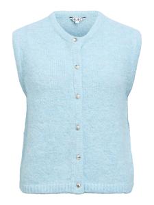OBJECT Вязаный жилет 'OBJSaggia' в светло-голубом цвете
