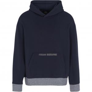 Свитер AE FW24 Мужской Синий ARMANI EXCHANGE, Морской Синий