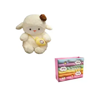 Элегантная милая плюшевая кукла ягненка высотой 45см/25см/35см Enlightenment