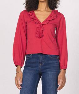 Рубашка Raquelle цвета «конфетное яблоко» Another Love, Candy Apple