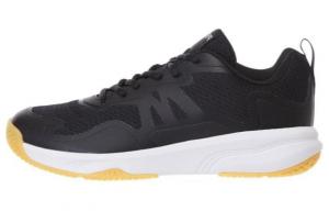 Кроссовки DECATHLON Badminton Shoes Men Low-top Black/White, черный/белый