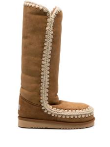 Mou Eskimo 40 leather boots, коричневый
