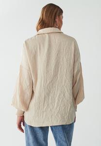 Блузка на пуговицах ELIZABETH BWLDR, бежевый