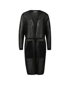 Женский однотонный пуловер/кардиган Betty & Co, черный