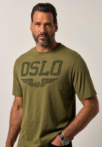 Футболка JP1880 HALBARM BRUST, Dark Olive/Dark Green