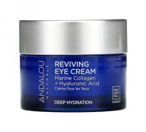 Восстанавливающий крем для кожи вокруг глаз Andalou Naturals, 13 мл