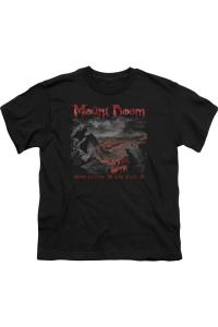 Футболка для детей "Власть развращает" по мотивам "Властелина Колец" Gildan, черный