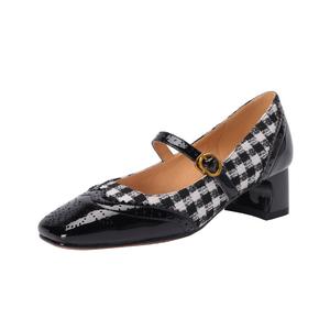 Туфли Мэри Джейн женские Echo&Yolo, черный