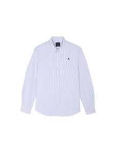 Рубашка на пуговицах классического кроя Scalpers, цвет Royal blue/Light blue