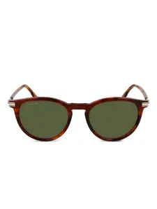 Солнцезащитные очки черепаховой расцветки Lacoste, коричневый