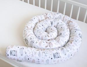 Декоративная подушка LOOLAYde Bunny Owl, белый