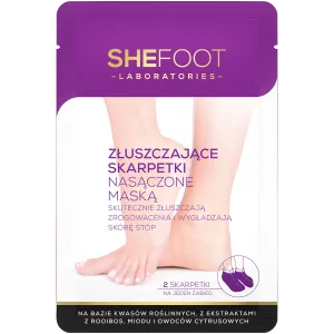 Shefoot отшелушивающая маска для ног в виде носков, 1 пара