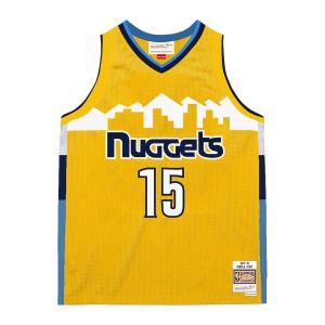 Джерси Mitchell & Ness Swingman Denver Nuggets Nikola Jokic 2017/18, жёлтый