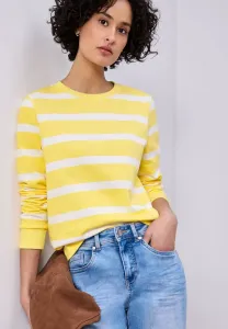 Толстовка gestreiftes Street One, Gelb