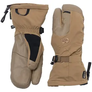 Модульные перчатки Arete Gore-Tex с тремя пальцами Outdoor Research, Black/Dark Natural