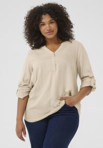 Блуза Kaffe Curve, песочный