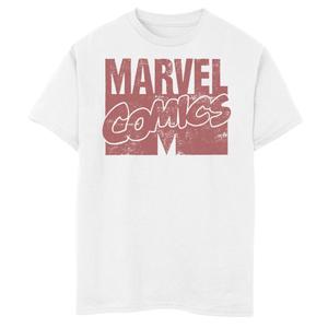 Футболка с логотипом M для мальчиков 8–20 лет Marvel Comics Marvel