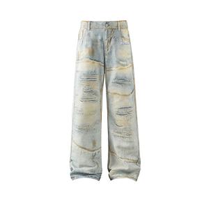 VanCamel Джинсы мужские синие умеренно прямого кроя