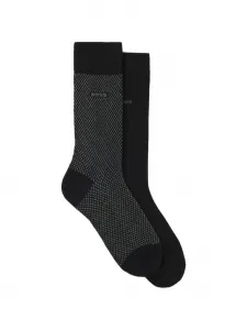 Носки с мини-узором Boss, черный