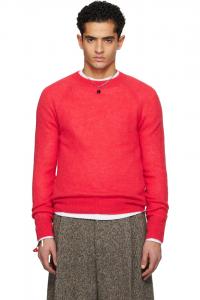 Свитер из альпаки Dries Van Noten, красный