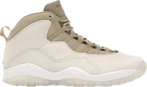 Кроссовки SoleFly x Air Jordan 10 Retro Velvet Brown, коричневый