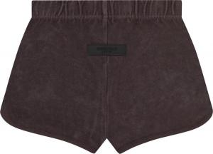Шорты Fear of God Essentials Terry Beach Short Plum, коричневый